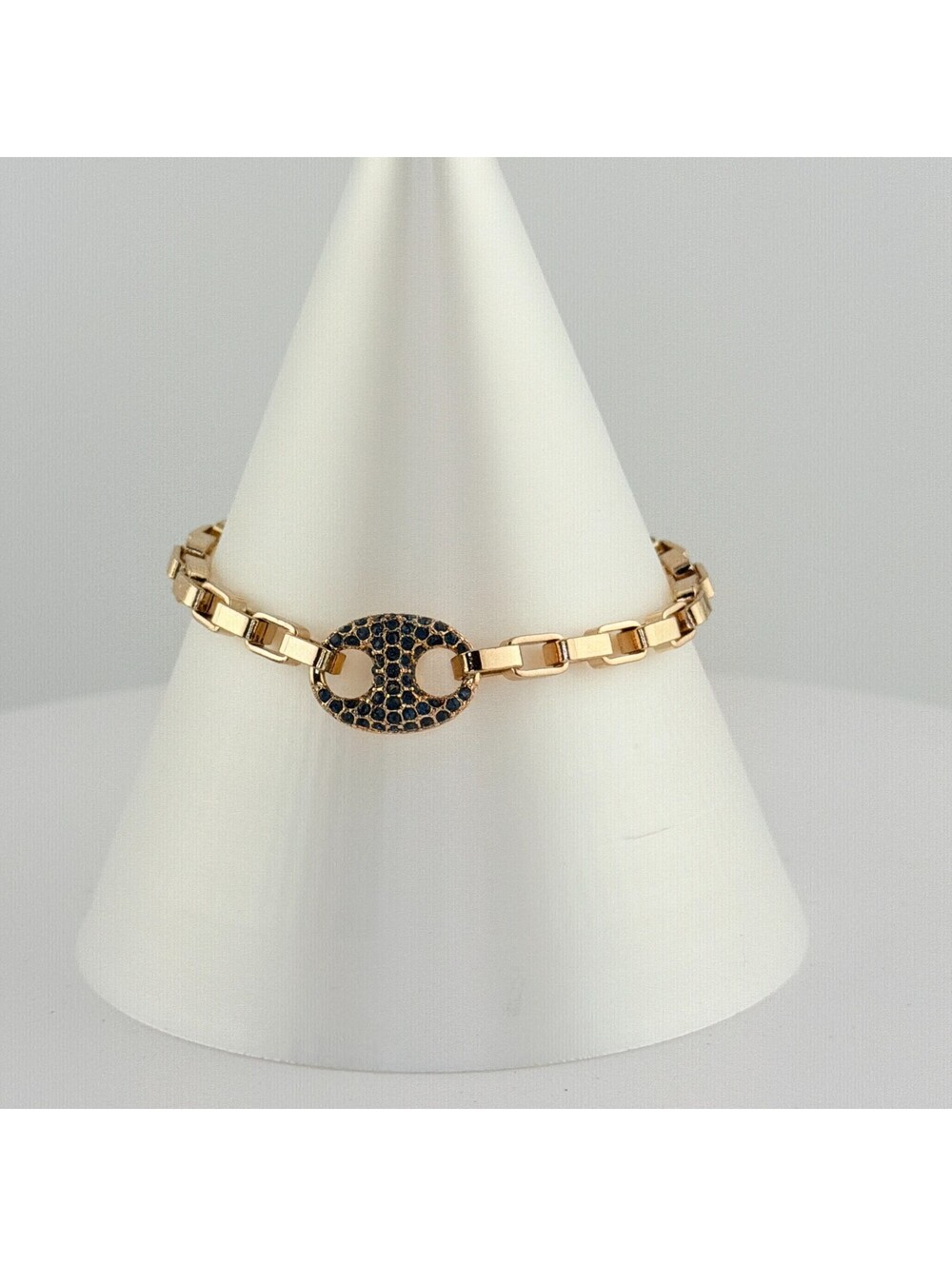 Bomb Party Single Stack Bracelet - on Yellow Gold #60